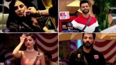 Bigg Boss 14 Preview: Rahul Vaidya Makes a Comeback; Housemates Nominate Arshi Khan for Provoking Vikas Gupta (Watch Video)