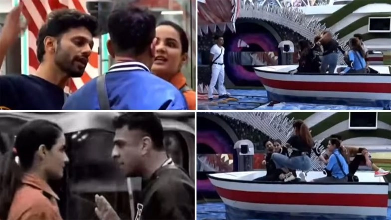 Bigg Boss 14 Preview: Jasmin Bhasin Screams and Says Eijaz Khan Has ‘Bhaadey Ka Character'; Rubina Dilaik Fights for Her Survival (Watch Video)