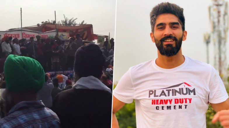 Vijender Singh to Return Rajiv Gandhi Khel Ratna Award if Farm Laws Not Withdrawn, Joins Farmers’ Protest (Watch Video)