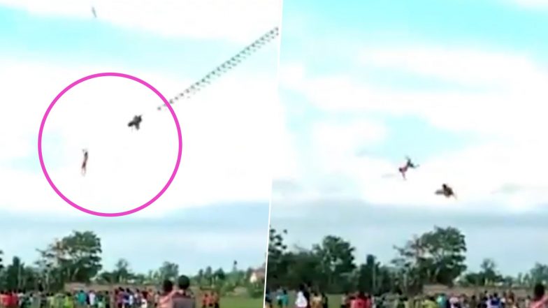 Tripura Teen Xxx - Boy Flies With Giant Kite in Indonesia, Falls From 30-Ft in Midst of  Horrified Crowd, Shocking Video Goes Viral | ðŸ‘ LatestLY