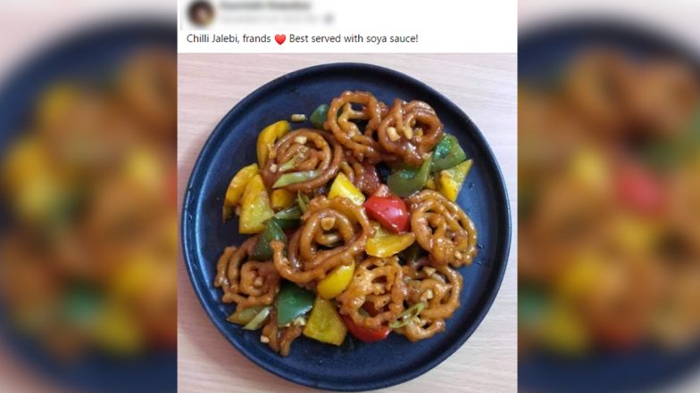 Chilli Jalebis Dipped in Soya Sauce Are Here, Just When You Thought What More Could Go Worse in 2020!