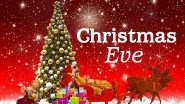 Christmas Eve 2020 Wishes and HD Images: WhatsApp Stickers, Merry Christmas Messages, Happy Holidays Greetings, GIFs and Facebook Photos to Celebrate the Season of Merry