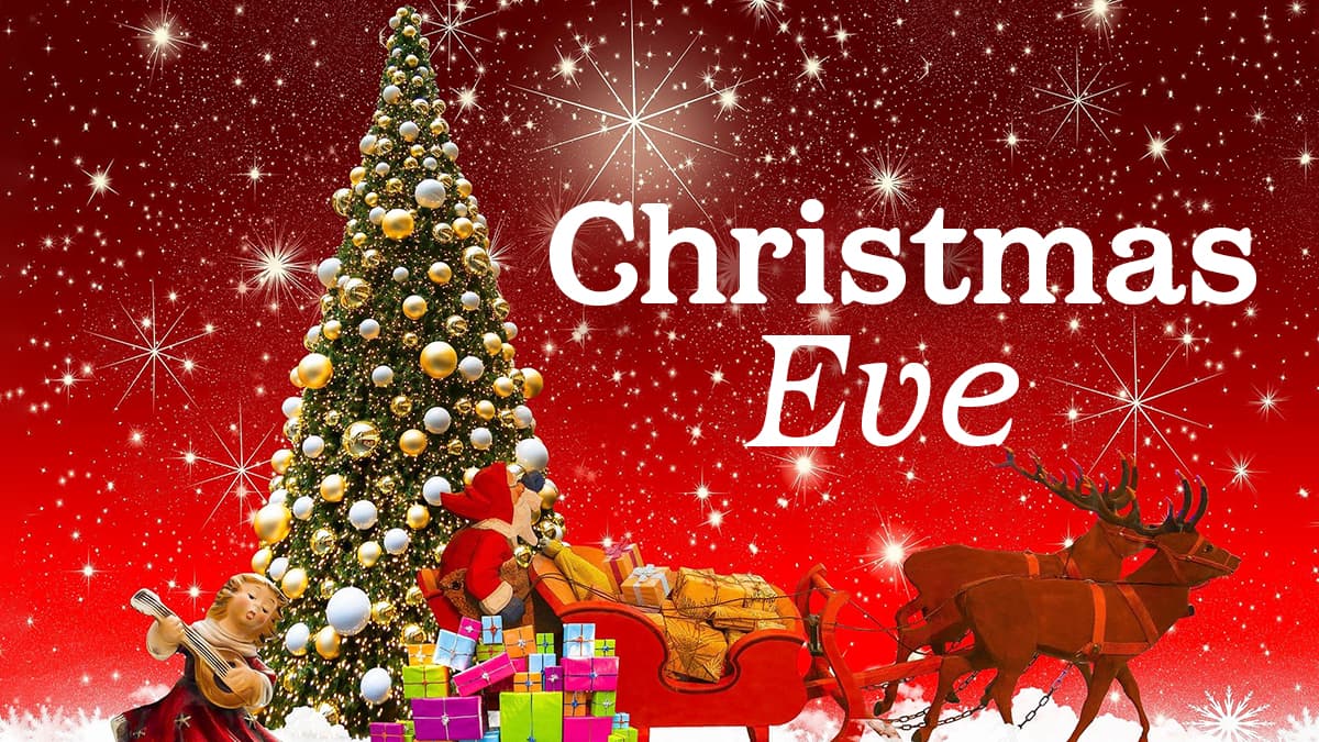 Christmas Eve 2020 Wishes and HD Images WhatsApp Stickers, Merry