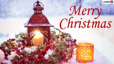 Christmas 2020 Images and HD Wallpapers For Free Download Online: WhatsApp Stickers, Xmas Greetings, Messages, GIFs & SMS to Wish Merry Christmas to Family & Friends