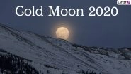 Cold Moon 2020 Date and Timings: Know Everything About The Full Moon of December, The Last Lunar Event of This Year