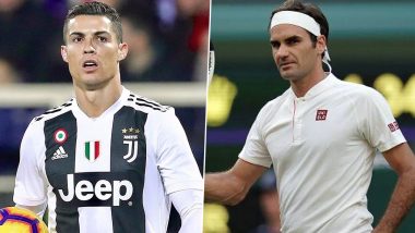 Cristiano Ronaldo Praises Roger Federer for Maintaining Top-Level Fitness Despite Growing Age; Juventus Superstar Reveals He Prefers Watching Boxing More Than Football