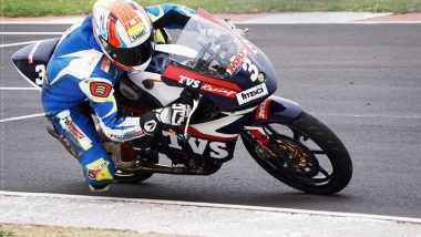 Jagan Kumar of TVS Racing Wins Pro-Stock 165cc Open Title in National Motorcycle Racing Championship 2020