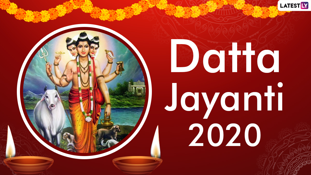 Datta Jayanti 2020 Images and HD Wallpapers For Free Download: WhatsApp  Messages, Lord Dattatreya Facebook Photos, SMS Greetings to Send Wishes on  This Auspicious Day | ?? LatestLY