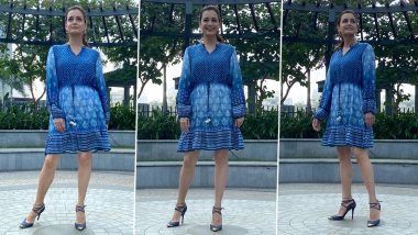 Dia Mirza’s Indigo Dress Is Classic, Chic and a Perfect Sunday Mood!