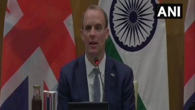 India, UK Experts to Collaborate on New Virtual Hub to Distribute COVID-19 Vaccines, Says British Foreign Secretary Dominic Raab