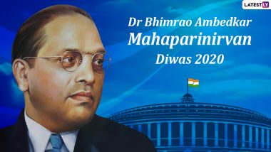 Mahaparinirvan Diwas 2020 Status Messages and & Images: Send BR Ambedkar Quotes and Facebook Photos to Mark the 64th Death Anniversary of Dr Bhimrao Ambedkar