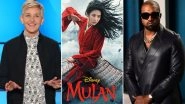 Year-Ender 2020: The Ellen DeGeneres Show Facing Backlash, #BoycottMulan, Kanye West&rsquo;s Twitter Meltdown &ndash; 7 Biggest Hollywood Controversies That Grabbed Attention This Year!
