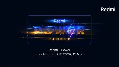 Xiaomi Redmi 9 Power Smartphone to Be Launched in India on December 17; Expected Prices, Features & Specifications