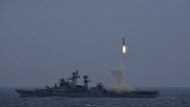 Brahmos Anti Ship Missile Successfully Test-Fired by Indian Navy From INS Ranvijay