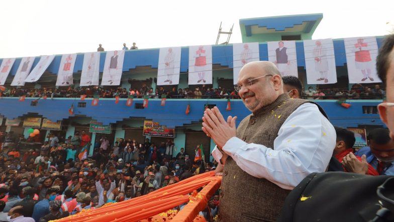 West Bengal Assembly Elections 2021: Amit Shah Promises Seventh Pay Commission for Govt Employees in the State if Voted to Power