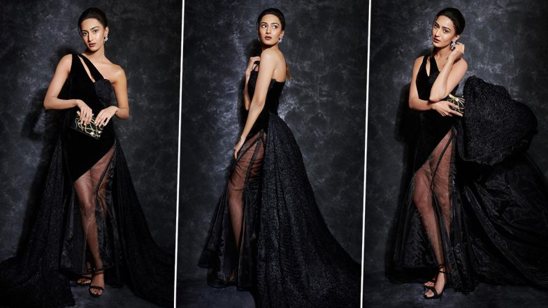 Erica Fernandes’s Scorching Hot Look in Hip-High Slit Gown Will Make You Sweat Even in Chilly Winters (View Pics)