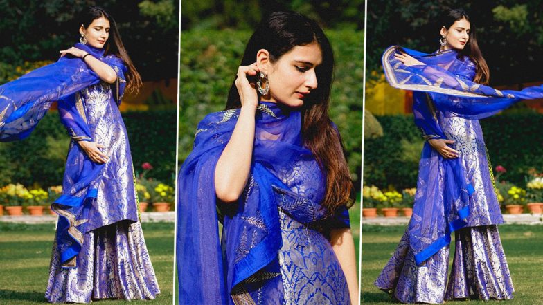 Fatima Sana Shaikh’s Raw Mango Ensemble Is a Must Try Festive Colour to Flaunt for the Wedding Season!