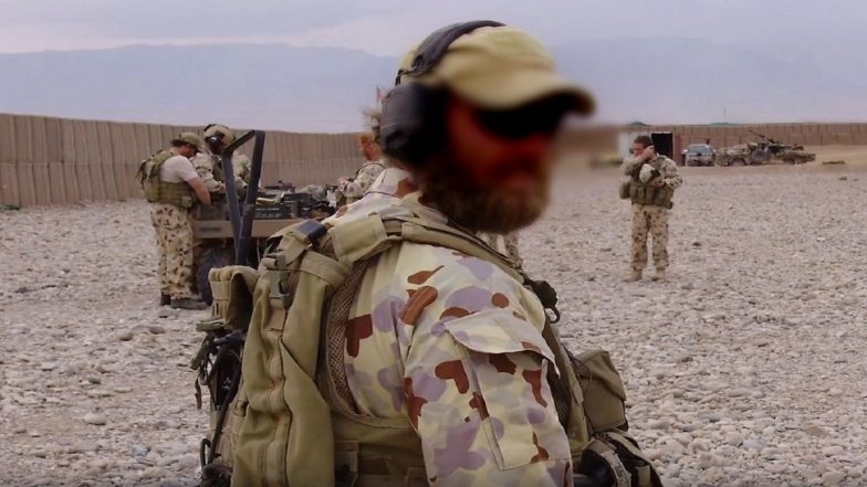 Photo Allegedly Showing Australian Soldier Using Dead Taliban Fighter's Prosthetic Leg to Drink Beer Emerges