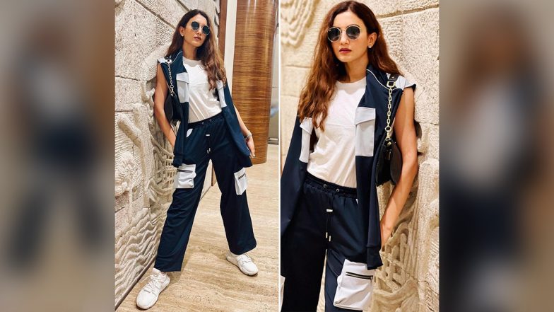 Gauahar Khan’s Athleisure Airport Style Is Cool and Chic, All Together!