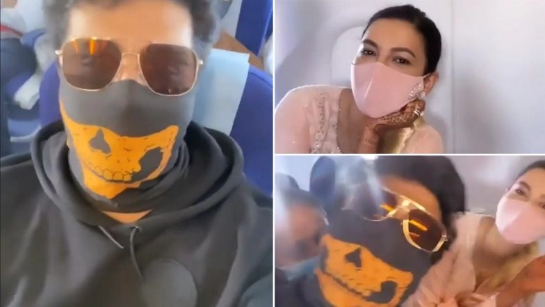 Gauahar Khan Bumps Into Kushal Tandon