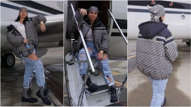 Georgina Rodriguez Flaunts Major Christian Dior Love As She Flies on Private Jet With Family Ahead of Cristiano Ronaldo’s Juventus vs Barcelona Football Match