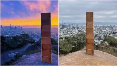 Merry Monolith Christmas! Tall Structure in Shape of Gingerbread Mysteriously Appears in San Francisco Park on Christmas Day, Check Pics