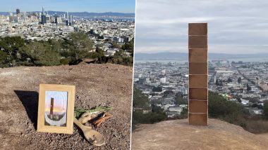 RIP Monolith! Gingerbread Structure in San Francisco Park Now Has a Memorial in Its Place After 'The Cookie Crumbles' (See Pics)