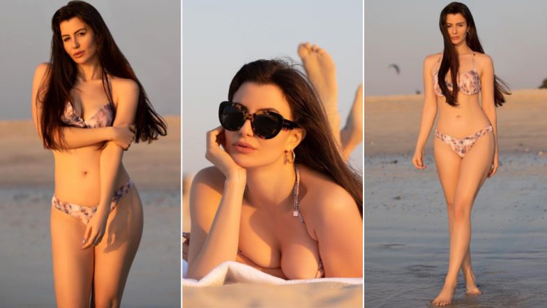 Giorgia Andriani Flaunts Her Sexy Body in a Floral Bikini and It’s Too Hot to Handle (View Pics)