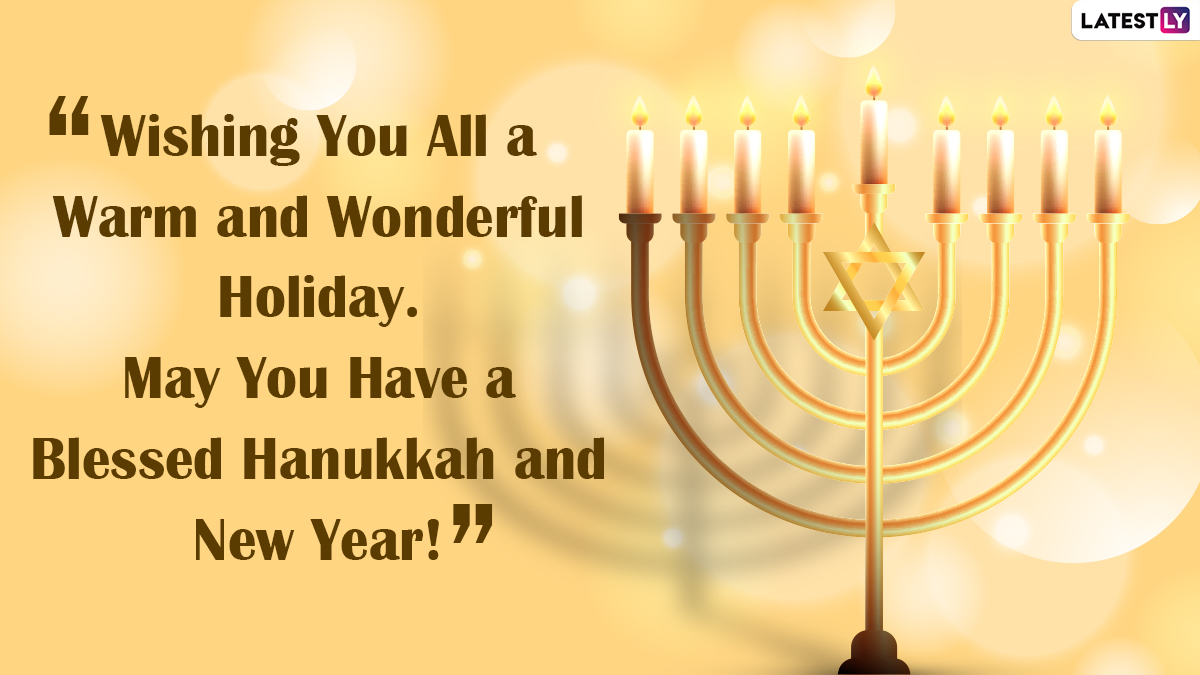 Happy Hanukkah 2020 Messages and HD Images WhatsApp Stickers, GIFs