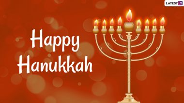 Hanukkah 2020 Wishes And HD Images: WhatsApp Stickers, Facebook Greetings, GIFs, Chag Sameach Messages And SMS to Send on the Festival