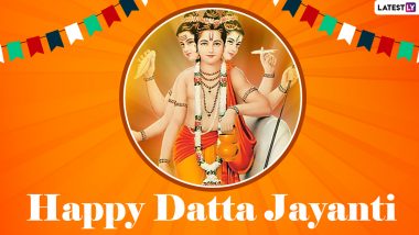 Datta Jayanti 2020 Images and HD Wallpapers For Free Download: WhatsApp Messages, Lord Dattatreya Facebook Photos, SMS Greetings to Send Wishes on This Auspicious Day