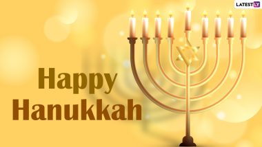Happy Hanukkah 2020 Wishes And Chag Sameach Messages: WhatsApp Stickers, HD Images, Facebook Greetings, GIFs, Wallpapers, And SMS to Send on the Jewish Festival
