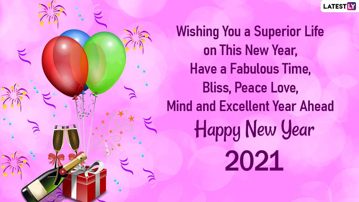 Happy New Year 2021 Wishes Images for Friends & Family: WhatsApp ...