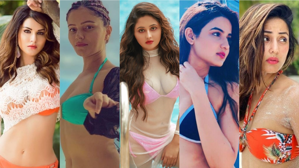 Rubina Khan Ki Sex Video - Hottest Bigg Boss Contestants in Bikinis! Rashami Desai, Hina Khan, Sunny  Leone, Rubina Dilaik, Jasmin Bhasin, Kavita Kaushik & More Rocking Sexy  Swimsuits Over the Years | ðŸ‘— LatestLY