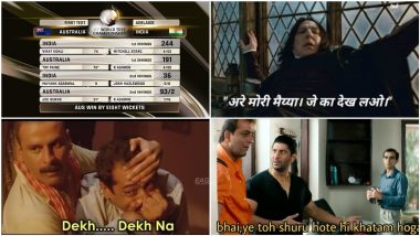 Ind Vs Aus 1st Test 2020 Twitterati React With Sad Memes And Funny Jokes After Australia Beat India By 8 Wickets To Take 1 0 Lead In Series See Top Reactions Latestly ind vs aus 1st test 2020 twitterati