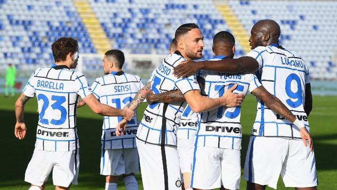Cagliari 1–3 Inter Milan, Serie A 2020–21 Match Result: Nicolò Barella, Danilo D’Ambrosio and Romelu Lukaku Help Milan to Move to Second on Points Table