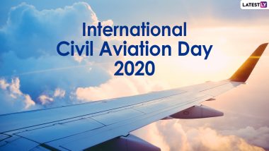 International Civil Aviation Day 2020 Images and HD Wallpapers: WhatsApp Messages, Facebook Quotes, Hike GIFs and SMS Greetings to Send Wishes of This Observance