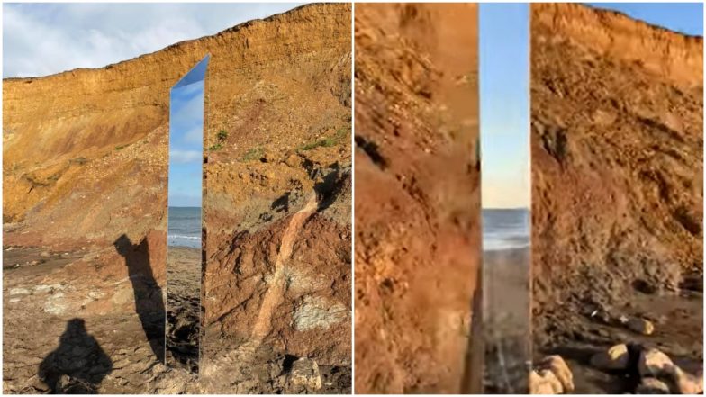 Another Day, Another Monolith! Fourth Structure Spotted in UK's Isle of Wight Similar to The One in Utah and Romania, Watch Pics and Video As You Check on Alien Conspiracy Theories