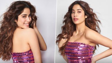 Janhvi Kapoor Is Having a Bright, Brilliant, Brazen Sequin Moment!