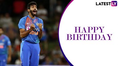 Jasprit Bumrah Birthday Special: 10 Quick Facts About India’s Pace Spearhead As He Turns 27!