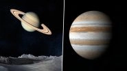 Jupiter and Saturn to Reunite After 800 Years to Form Rare &rsquo;Christmas Star&rsquo; On December 21; Know All About The Once-in-a-Lifetime Celestial Event