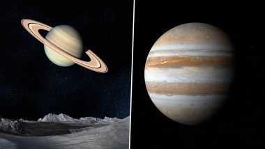 Jupiter and Saturn to Reunite After 800 Years to Form Rare ’Christmas Star’ On December 21; Know All About The Once-in-a-Lifetime Celestial Event