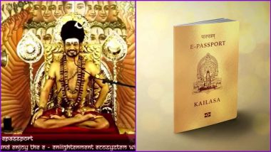 Swami Nithyananda Rolls Out E-Visa and Passport For Kailasa, His Own Hindu Island Nation; Here's How to Apply in Case You Want a 'Trip'! (Watch Videos)