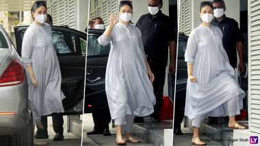 Mom-to-Be Kareena Kapoor Khan Is All About Flaunting Minimal Fashion As She Stuns in Her Recent Outing (View Pics)