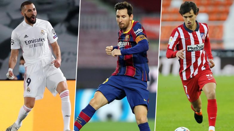 La Liga 2020-21 Best Forwards: Lionel Messi, Karim Benzema and Other Top Strikers in Spain's Top Division Football League This Season