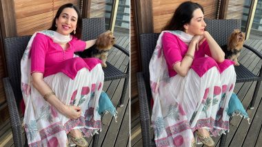 Karisma Kapoor Delights With Her Pinkalicious Ethnic Mood!