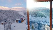 Kashmir Plains Receive Snowfall Turning the Region Into a White Mystical Valley, Breathtaking Pictures of Nature&rsquo;s Beauty Go Viral