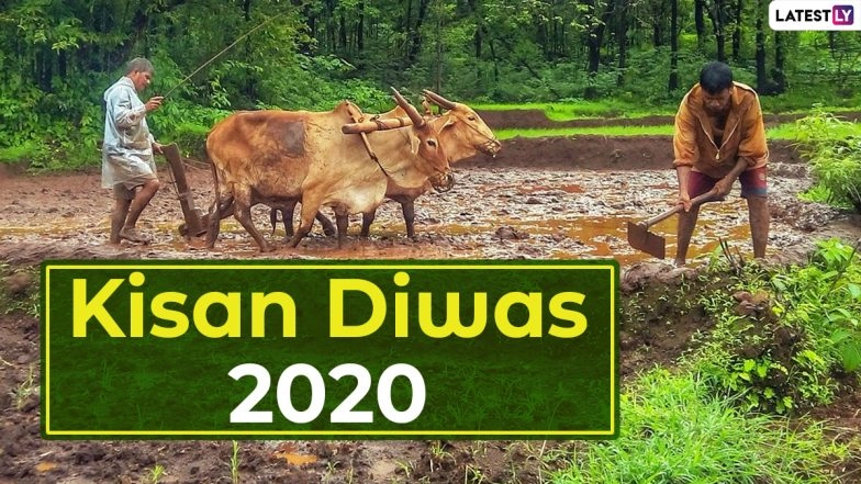 Kisan Diwas 2020 Wishes, Greetings, Images & WhatsApp Messages to Celebrate Farmers' Day