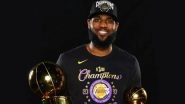LeBron James Named TIME Magazine&rsquo;s Athlete of the Year 2020, LA Lakers Superstar Honoured for Achievements On & off Basketball Court