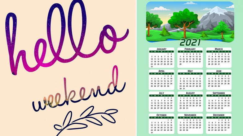 Long Weekends 2021 List in India: Check Holiday Calendar With Festivals and Events Dates